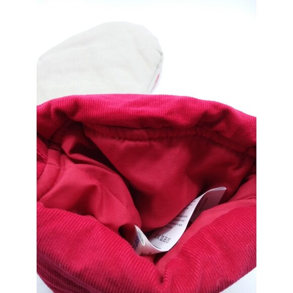 Pottery Barn Kids Kris Woodland Red Car Reindeer Christmas Tree Quilted Stocking - Picture 10 of 11